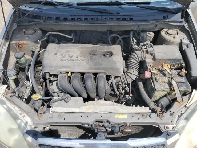 1NXBR32E85Z408881 - 2005 TOYOTA COROLLA CE ოქროსფერი ფოტო 11