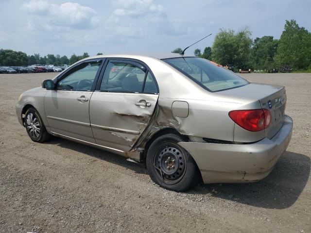 1NXBR32E85Z408881 - 2005 TOYOTA COROLLA CE ოქროსფერი ფოტო 2