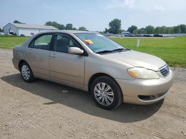 1NXBR32E85Z408881 - 2005 TOYOTA COROLLA CE ოქროსფერი ფოტო 4