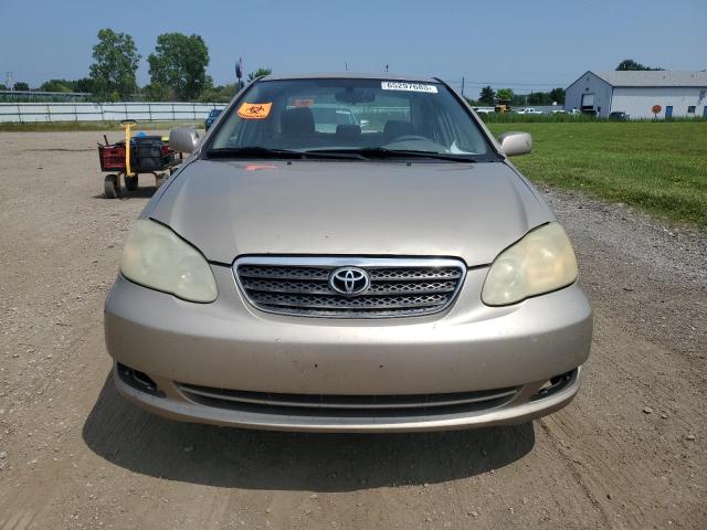 1NXBR32E85Z408881 - 2005 TOYOTA COROLLA CE ოქროსფერი ფოტო 5