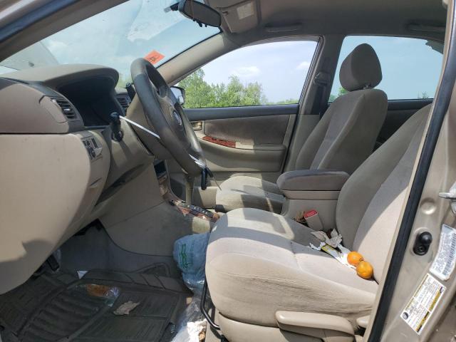 1NXBR32E85Z408881 - 2005 TOYOTA COROLLA CE ოქროსფერი ფოტო 7