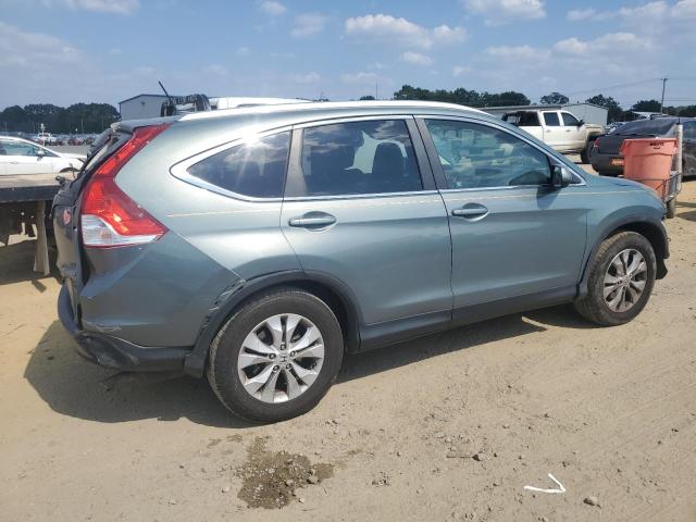 5J6RM3H76CL027229 - 2012 HONDA CR-V EXL GREEN photo 3