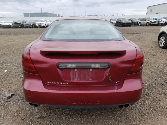 2G2WP522241322929 - 2004 PONTIAC GRAND PRIX GT RED photo 6