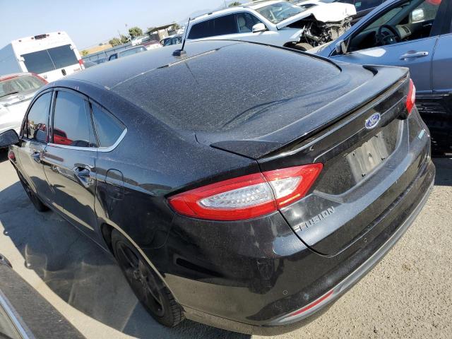 3FA6P0HD4ER151126 - 2014 FORD FUSION SE BLACK photo 2