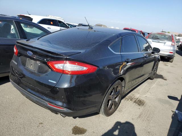 3FA6P0HD4ER151126 - 2014 FORD FUSION SE BLACK photo 3