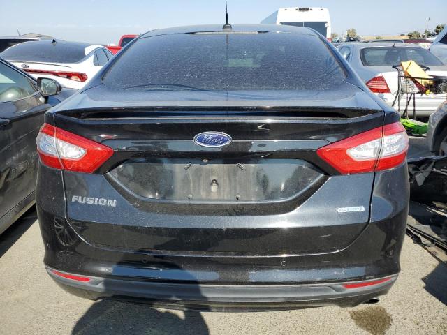 3FA6P0HD4ER151126 - 2014 FORD FUSION SE BLACK photo 6