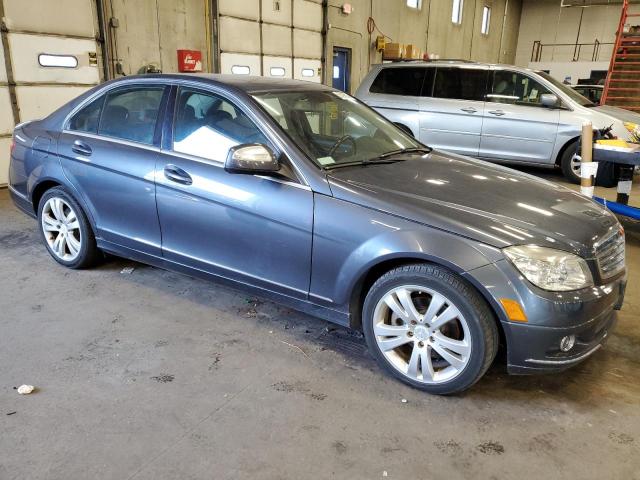 WDDGF54X28F044906 - 2008 MERCEDES-BENZ C 300 GRAY photo 4