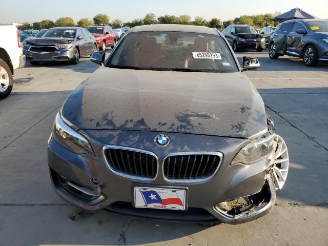 WBA1G9C54GV599538 - 2016 BMW 228 XI SULEV GRAY photo 5