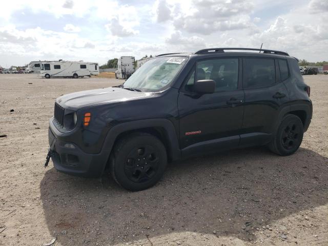 ZACCJAAW3GPE02442 - 2016 JEEP RENEGADE SPORT BLACK photo 1