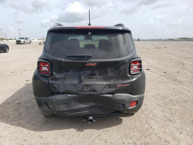 ZACCJAAW3GPE02442 - 2016 JEEP RENEGADE SPORT BLACK photo 6