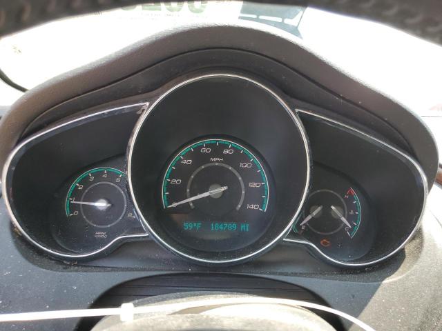 1G1ZG5E72CF162678 - 2012 CHEVROLET MALIBU LTZ ვერცხლისფერი ფოტო 9