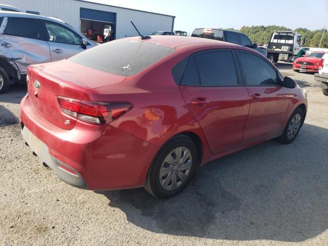 3KPA24AD6LE333175 - 2020 KIA RIO LX RED photo 3