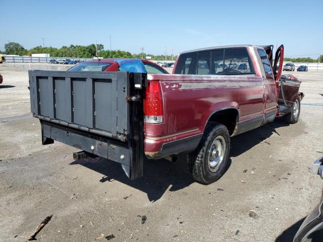 2GTFC29K4K1550889 - 1989 GMC SIERRA C2500 MAROON photo 3