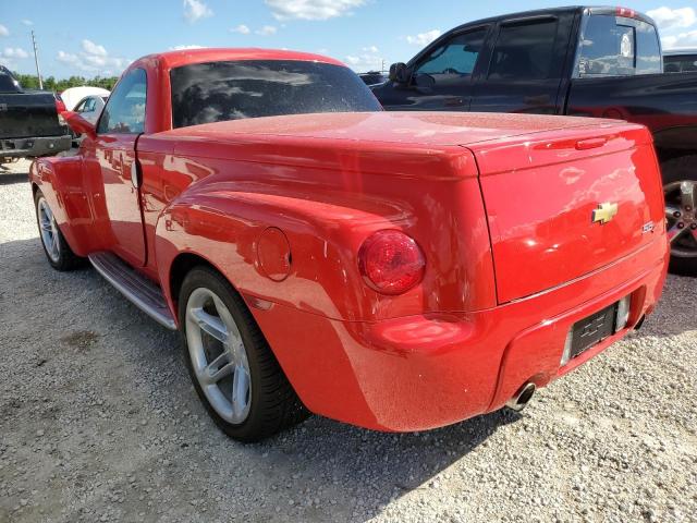 1GCES14PX4B109122 - 2004 CHEVROLET SSR RED photo 3
