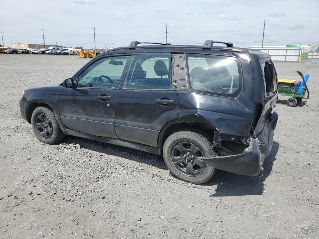 JF1SG636X7H710791 - 2007 SUBARU FORESTER 2.5X BLACK photo 2