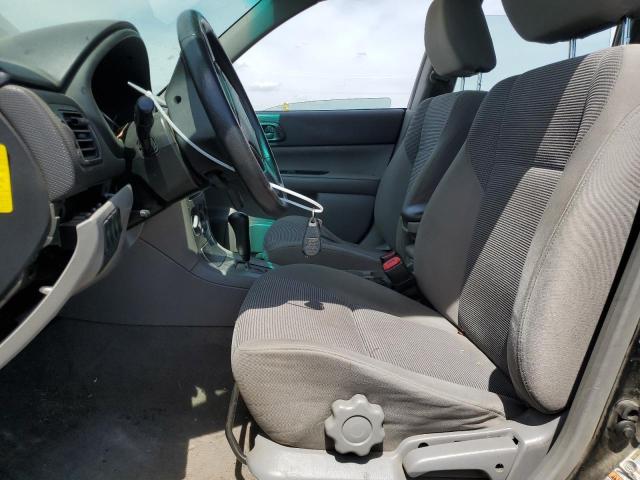 JF1SG636X7H710791 - 2007 SUBARU FORESTER 2.5X BLACK photo 7