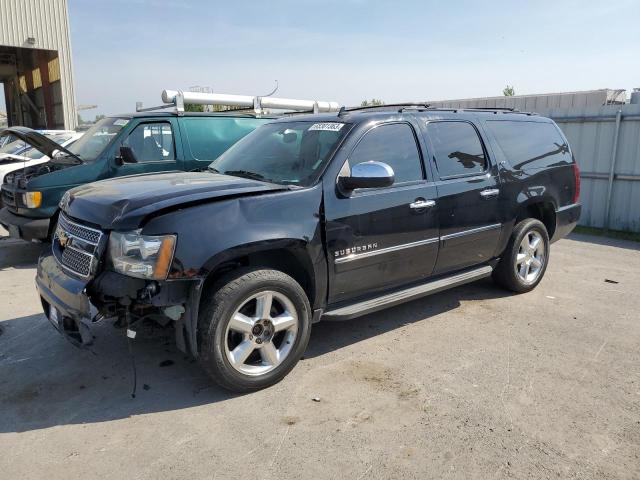 1GNSKKE79ER133029 - 2014 CHEVROLET SUBURBAN K1500 LTZ BLACK photo 1