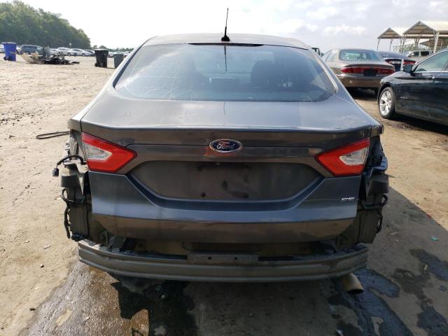 3FA6P0H79GR224603 - 2016 FORD FUSION SE GRAY photo 6