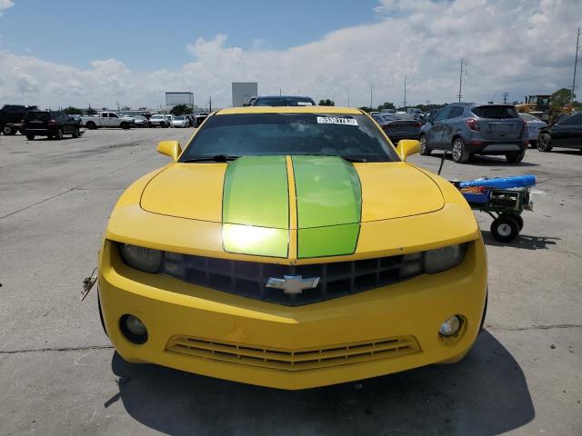 2G1FA1E35D9121997 - 2013 CHEVROLET CAMARO LS YELLOW photo 5