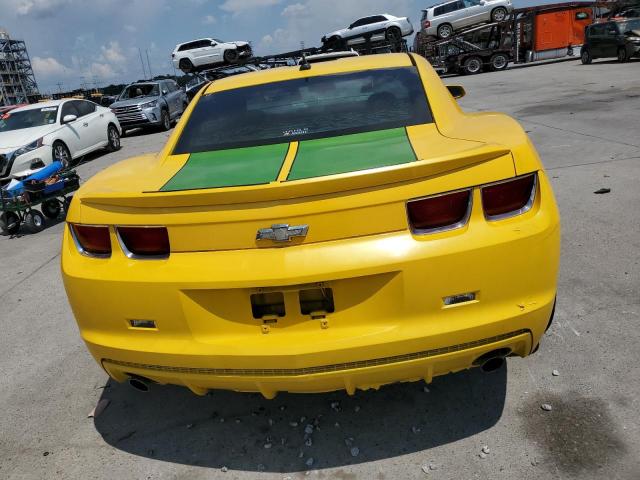 2G1FA1E35D9121997 - 2013 CHEVROLET CAMARO LS YELLOW photo 6