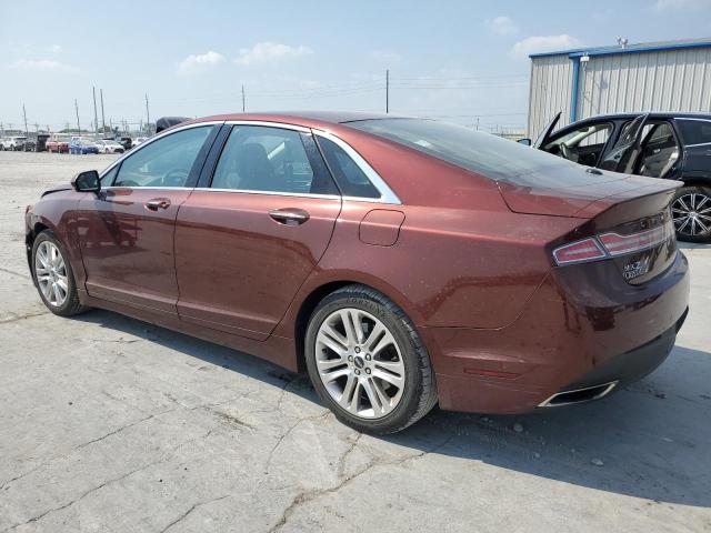 3LN6L2G99GR626959 - 2016 LINCOLN MKZ BURGUNDY photo 2