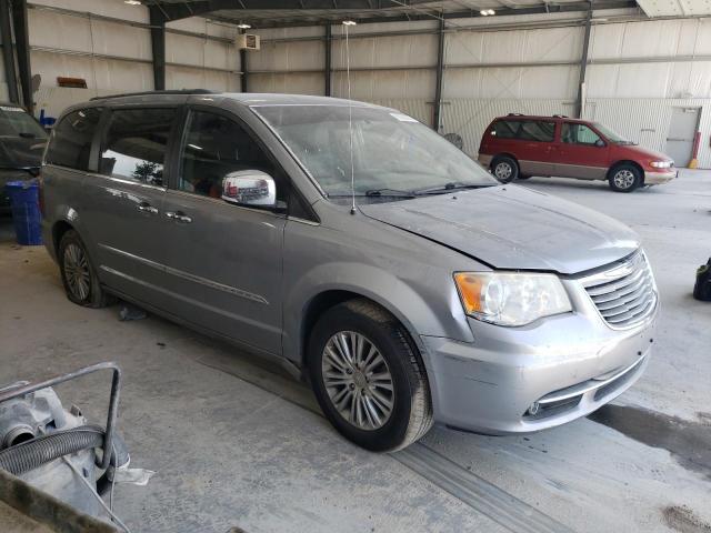 2C4RC1CG5DR647597 - 2013 CHRYSLER TOWN & COU TOURING L SILVER photo 4