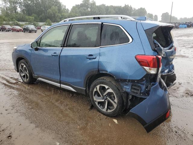 JF2SKARC0NH483506 - 2022 SUBARU FORESTER TOURING 蓝色 照片 2