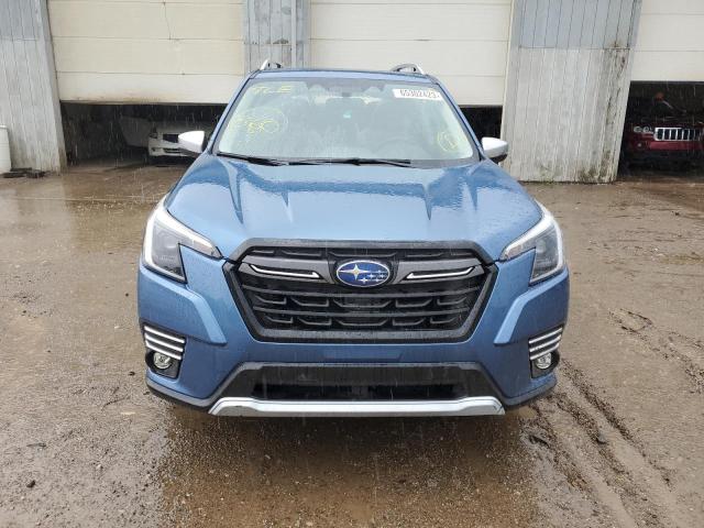 JF2SKARC0NH483506 - 2022 SUBARU FORESTER TOURING 蓝色 照片 5