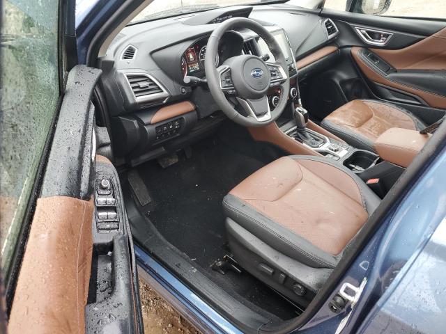 JF2SKARC0NH483506 - 2022 SUBARU FORESTER TOURING 蓝色 照片 8