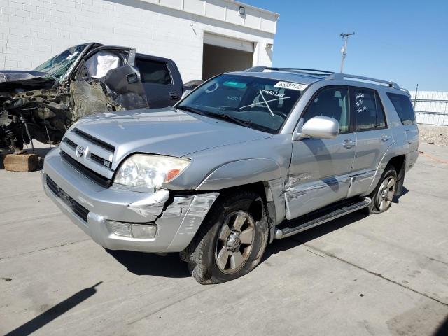 JTEBT17R648011386 - 2004 TOYOTA 4RUNNER LIMITED SILVER photo 1