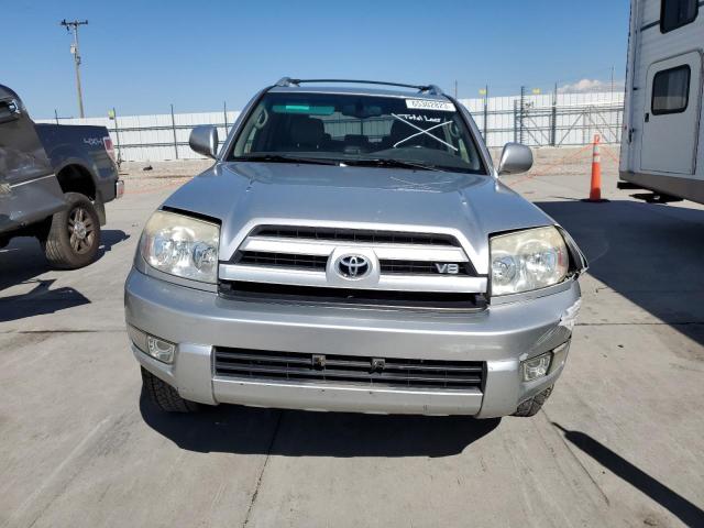 JTEBT17R648011386 - 2004 TOYOTA 4RUNNER LIMITED SILVER photo 5