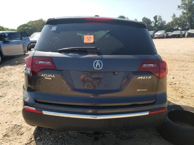 2HNYD2H24AH528687 - 2010 ACURA MDX GRAY photo 6