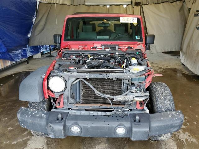 1J4GB39168L551222 - 2008 JEEP WRANGLER U X RED photo 5