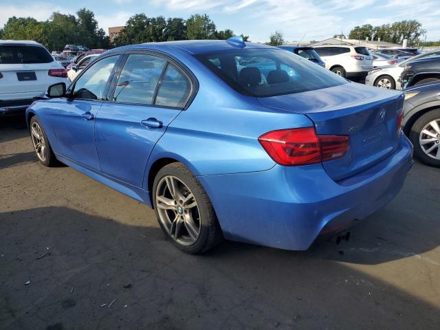 WBA8E3G51GNU04930 - 2016 BMW 328 XI SULEV BLUE photo 2