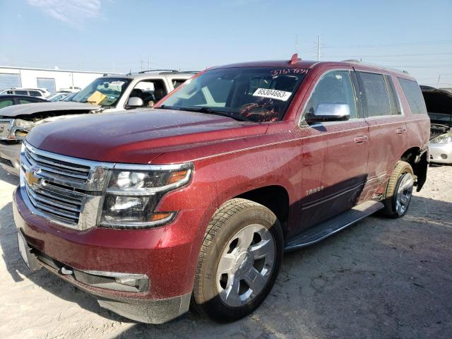 1GNSCCKCXJR365752 - 2018 CHEVROLET TAHOE C1500 PREMIER RED photo 1