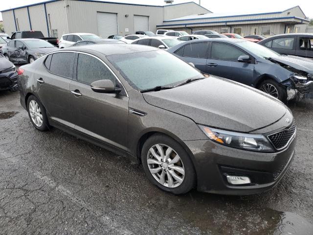 5XXGN4A73EG313584 - 2014 KIA OPTIMA EX BROWN photo 4