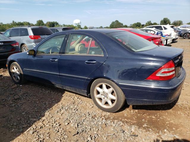 WDBRF81J84F547501 - 2004 MERCEDES-BENZ C 240 4MATIC BLUE photo 2