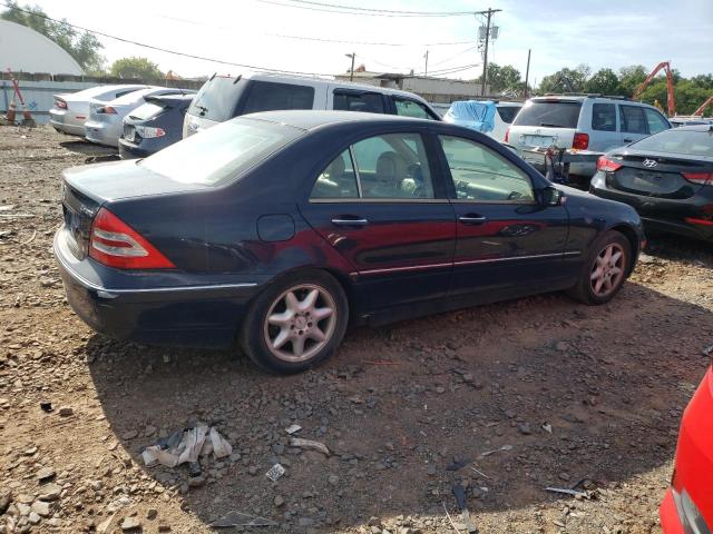 WDBRF81J84F547501 - 2004 MERCEDES-BENZ C 240 4MATIC BLUE photo 3