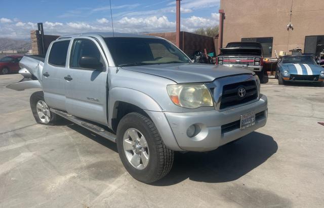 5TEJU62N96Z197960 - 2006 TOYOTA TACOMA DOUBLE CAB PRERUNNER SILVER photo 1
