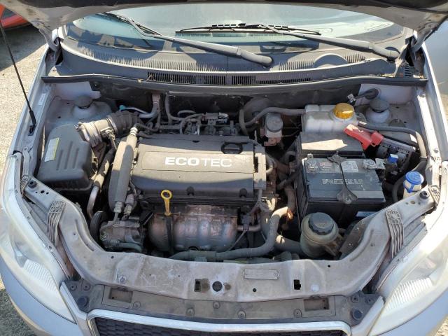 KL1TD66E29B667989 - 2009 CHEVROLET AVEO LS 银色 照片 11