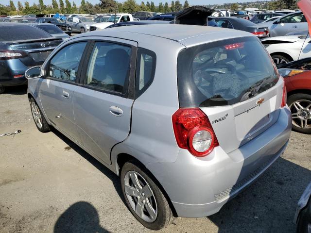 KL1TD66E29B667989 - 2009 CHEVROLET AVEO LS 银色 照片 2