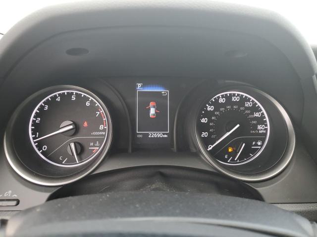 4T1G11AKXRU194796 - 2024 TOYOTA CAMRY SE NIGHT SHADE WHITE photo 9