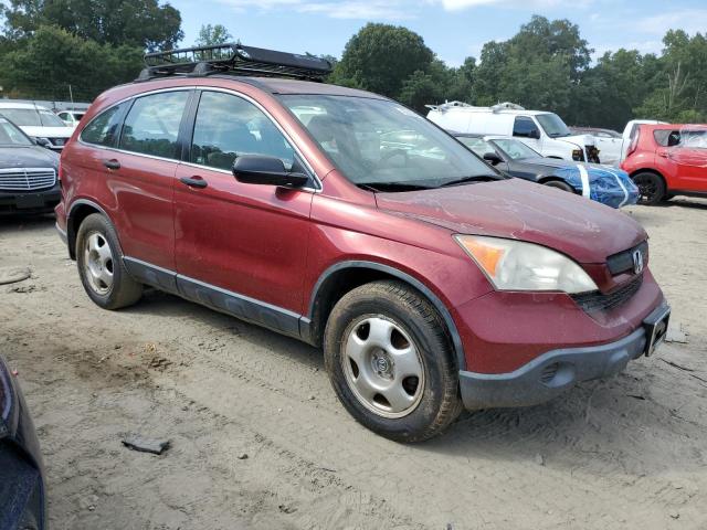 JHLRE48317C025807 - 2007 HONDA CR-V LX MAROON photo 4