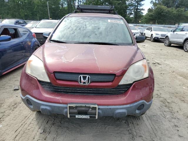 JHLRE48317C025807 - 2007 HONDA CR-V LX MAROON photo 5