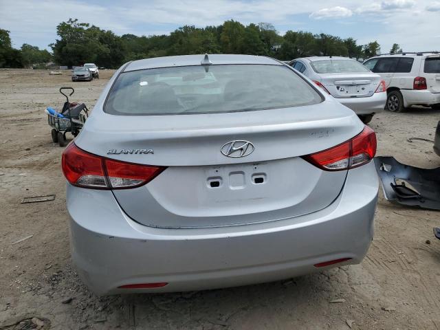 5NPDH4AEXDH310869 - 2013 HYUNDAI ELANTRA GLS SILVER photo 6