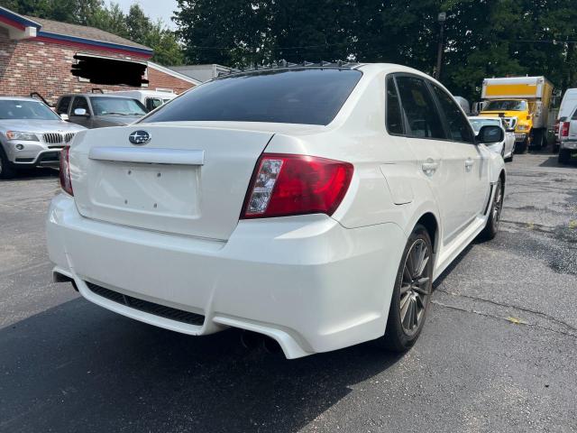 JF1GV7E66BG523822 - 2011 SUBARU IMPREZA WRX WHITE photo 4