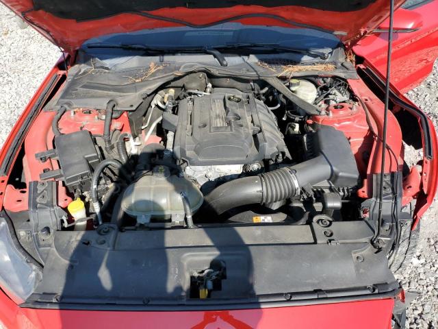 1FA6P8TH3G5205871 - 2016 FORD MUSTANG RED photo 11