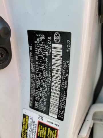 4T1B11HK9JU016401 - 2018 TOYOTA CAMRY L WHITE photo 24