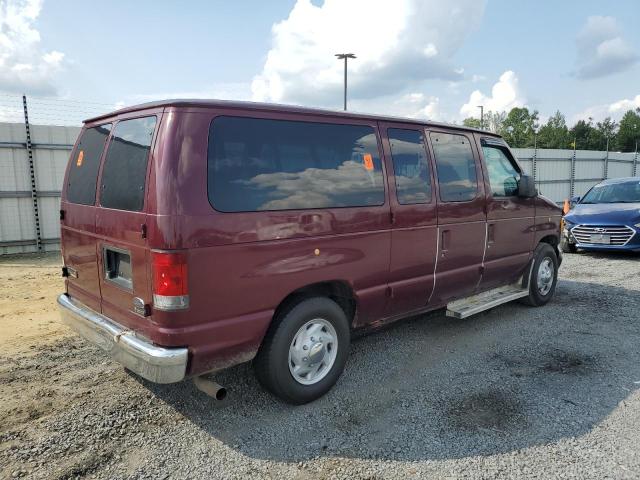 1FMRE11L56HA16675 - 2006 FORD ECONOLINE E150 WAGON BURGUNDY photo 3