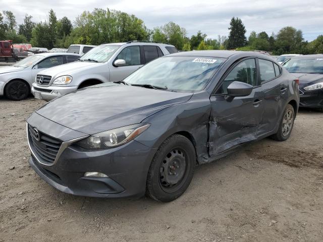 JM1BM1U76E1199342 - 2014 MAZDA 3 SPORT GRAY photo 1